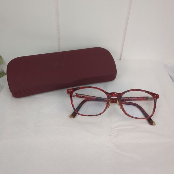 Prodesign Denmark 3607-1 c. 4124 Ruby Red Eyeglasses FRAMES ONLY 52-18-145 - Picture 10 of 12